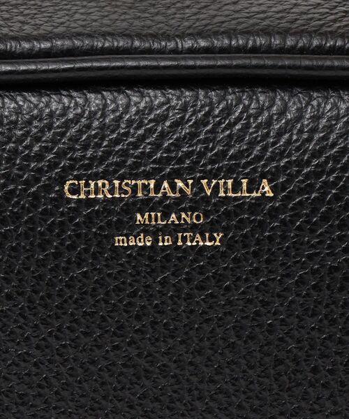 CHRISTIAN VILLA（クリスチャンヴィラ）の「CHRISTIAN VILLA:バンブーハンドルポシェット◆（ショルダーバッグ・レディース・ホワイト/ブラック・ONE SIZE）」の13枚目の写真