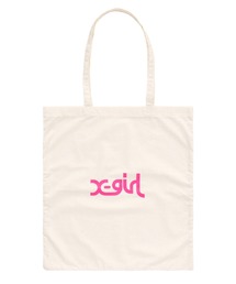 X-girl | MILLS LOGO TOTE BAG/ミルズロゴ　トートバッグ(トートバッグ)