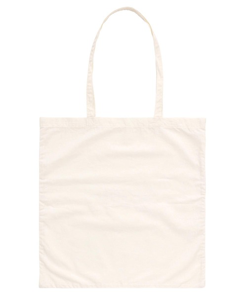 X-girl(エックスガール)の「MILLS LOGO TOTE BAG/ミルズロゴ トートバッグ(トートバッグ・レディース・ホワイト/ベージュ/ブルー・ONE SIZE)」の7枚目の写真