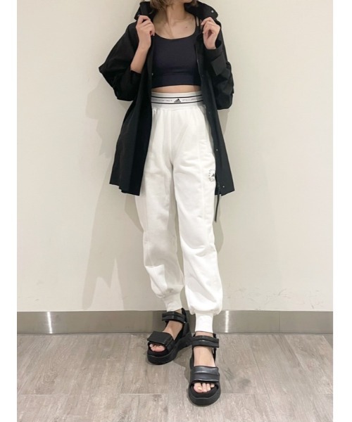 adidas by Stella McCartney(アディダスバイステラマッカートニー)の「【adidas by Stella McCartney】aSMC SPW SWEAT PANT(スウェットパンツ・レディース・ホワイト・SMALL/MEDIUM)」の6枚目の写真