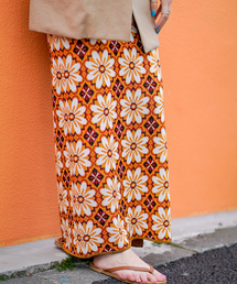 Simplicite | ダブルジャガード柄ニットスカート(スカート)