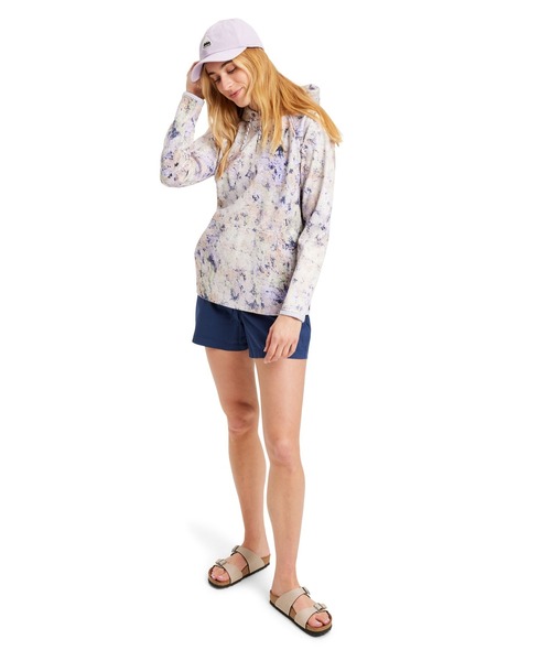 BURTON(バートン)の「撥水 ボンディングフリース プルオーバー パーカー(パーカー・レディース・ブルー系その他/パープル系その他・XS/S/M)」の8枚目の写真