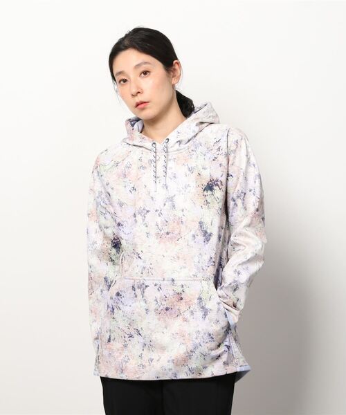 BURTON(バートン)の「撥水 ボンディングフリース プルオーバー パーカー(パーカー・レディース・ブルー系その他/パープル系その他・XS/S/M)」の14枚目の写真