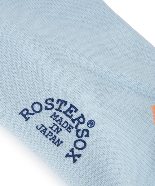 ROSTER SOX(ロスターソックス)の「ROSTER SOX CAT(ソックス/靴下・メンズ・ホワイト/サックスブルー・FREE)」の4枚目の写真
