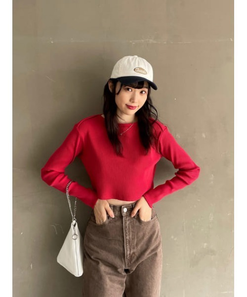 MOUSSY（マウジー）の「WASHED AUTO LOGO キャップ（キャップ・レディース・ベージュ/アイボリー・FREE）」の22枚目の写真