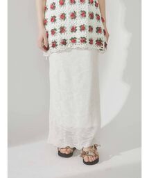 merry jenny | シアーニットラメメロウスカート(スカート)