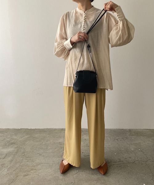 210nouve（トゥージュヌーブ）の「フレームコンパクトショルダーバッグ（ショルダーバッグ・レディース・ブラウン/ブラック/イエロー/レッド・FREE）」の14枚目の写真