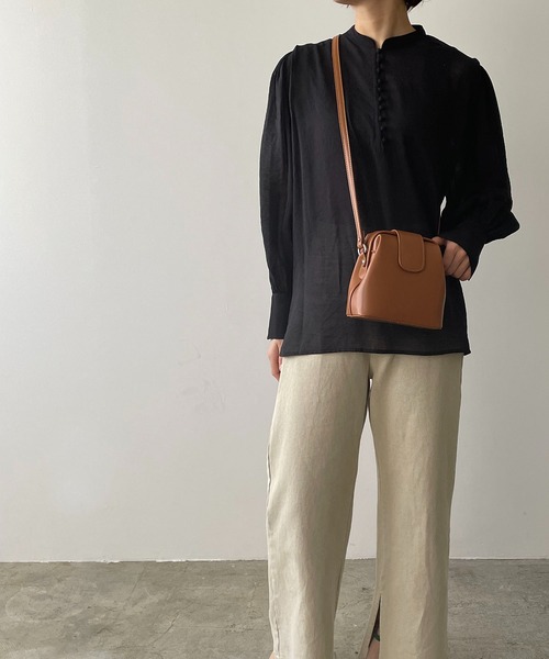 210nouve（トゥージュヌーブ）の「フレームコンパクトショルダーバッグ（ショルダーバッグ・レディース・ブラウン/ブラック/イエロー/レッド・FREE）」の8枚目の写真