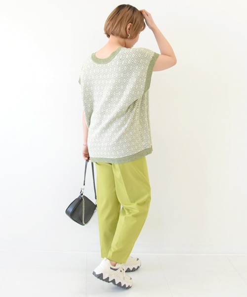 NOFALL（ノーフォール）の「ウェービー配色ダッドスニーカー（スニーカー・レディース・ホワイト/ベージュ・LL/S/M/L/3L/SS）」の21枚目の写真