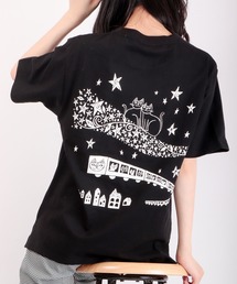 /nINE byおかべてつろうコラボ商品 プリントTシャツ