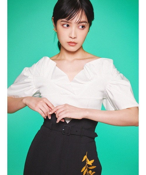 フリルパターンニットトップス ニット セーター Lily Brown リリーブラウン のファッション通販 Zozotown