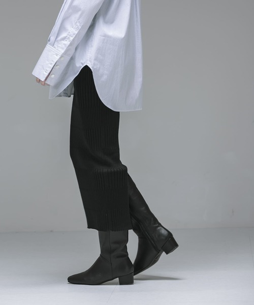 URBAN RESEARCH（アーバンリサーチ）の「ambiguous　2way Onepiece（ワンピース・レディース・オフホワイト/ブラック・FREE）」の6枚目の写真