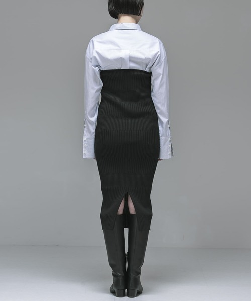 URBAN RESEARCH（アーバンリサーチ）の「ambiguous　2way Onepiece（ワンピース・レディース・オフホワイト/ブラック・FREE）」の19枚目の写真