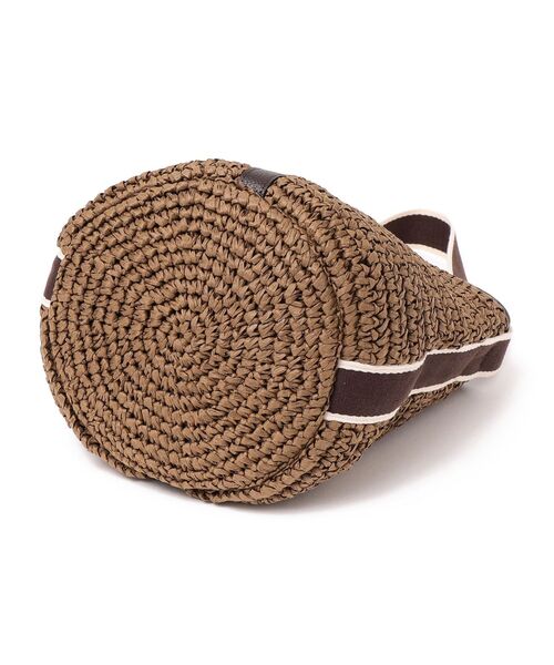 folna(フォルナ)の「【SHIPS any別注】Folna: ペーパー ワンハンドル バッグ◇(トートバッグ・レディース・ブラウン/ベージュ・ONE SIZE)」の6枚目の写真