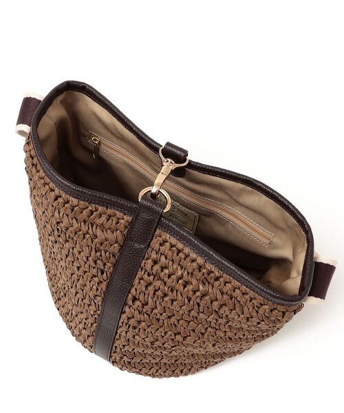 folna(フォルナ)の「【SHIPS any別注】Folna: ペーパー ワンハンドル バッグ◇(トートバッグ・レディース・ブラウン/ベージュ・ONE SIZE)」の8枚目の写真