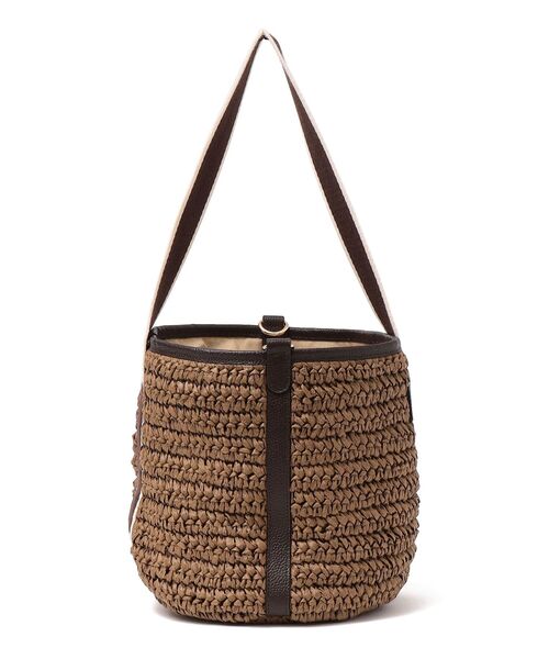 folna(フォルナ)の「【SHIPS any別注】Folna: ペーパー ワンハンドル バッグ◇(トートバッグ・レディース・ブラウン/ベージュ・ONE SIZE)」の13枚目の写真