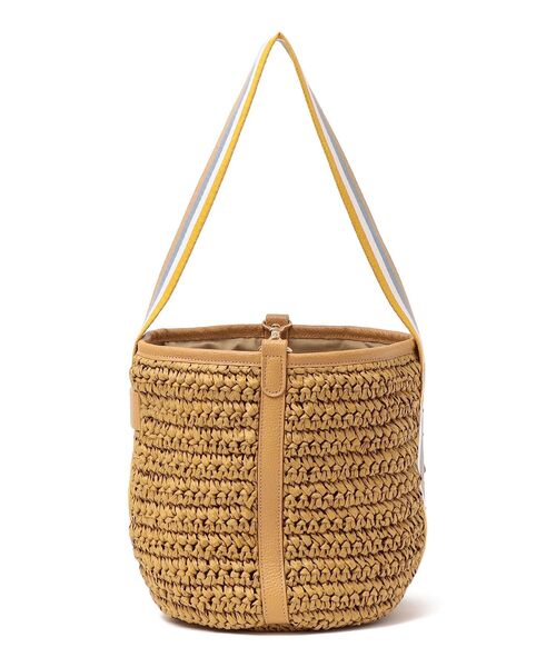 folna(フォルナ)の「【SHIPS any別注】Folna: ペーパー ワンハンドル バッグ◇(トートバッグ・レディース・ブラウン/ベージュ・ONE SIZE)」の15枚目の写真