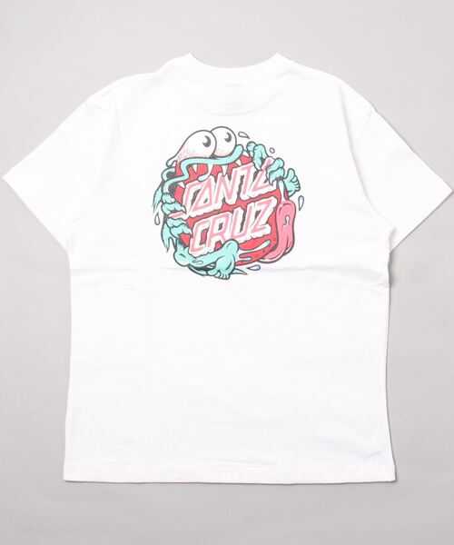 SANTA CRUZ(サンタクルーズ)の「【ムラサキスポーツ別注】SANTACRUZ/サンタクルーズ ビッグシルエット/オーバーサイズ/バックプリントTシャツ 502222435(Tシャツ/カットソー・レディース・ブラック/ホワイト/ブルー・L/M/XL)」の2枚目の写真