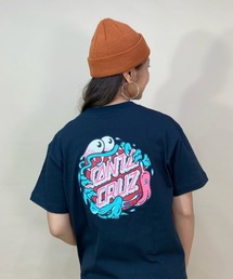 【ムラサキスポーツ別注】SANTACRUZ/サンタクルーズ ビッグシルエット/オーバーサイズ/バックプリントTシャツ 502222435