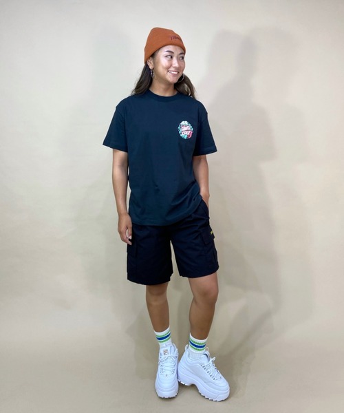 SANTA CRUZ(サンタクルーズ)の「【ムラサキスポーツ別注】SANTACRUZ/サンタクルーズ ビッグシルエット/オーバーサイズ/バックプリントTシャツ 502222435(Tシャツ/カットソー・レディース・ブラック/ホワイト/ブルー・L/M/XL)」の6枚目の写真