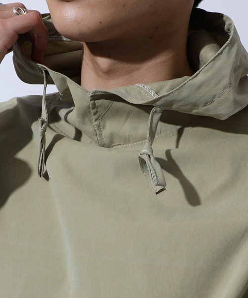 SETUP7（セットアップセブン）の「【SETUP7】ビッグアノラックポケットパーカー KNF（パーカー・メンズ・ブラック/グリーン・FREE）」の5枚目の写真