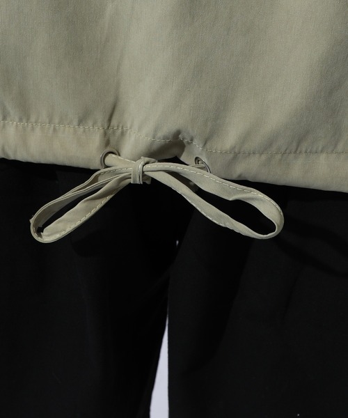 SETUP7（セットアップセブン）の「【SETUP7】ビッグアノラックポケットパーカー KNF（パーカー・メンズ・ブラック/グリーン・FREE）」の6枚目の写真