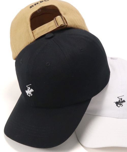 ONSPOTZ（オンスポッツ）の「ビバリーヒルズポロクラブ キャップ BHPC ロゴ（キャップ・メンズ・ブラック/ホワイト/ベージュ/カーキ・FREE）」の2枚目の写真