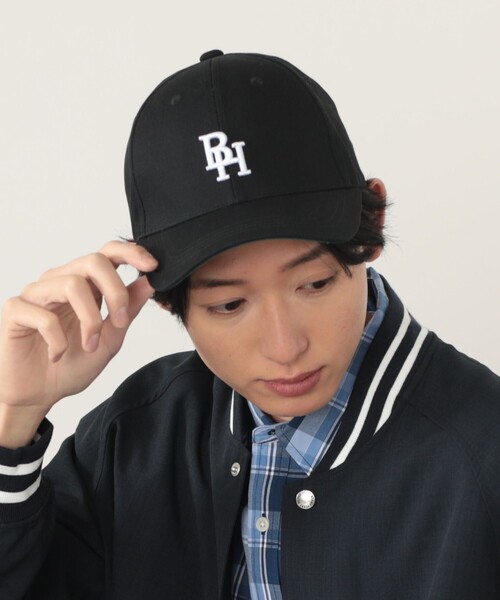 BEAMS HEART（ビームスハート）の「BEAMS HEART / ベースボール ローキャップ（キャップ・メンズ・ネイビー/グリーン/ブルー/ブラック・ONE SIZE）」の7枚目の写真