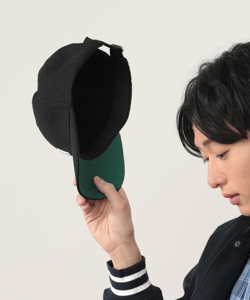 BEAMS HEART（ビームスハート）の「BEAMS HEART / ベースボール ローキャップ（キャップ・メンズ・ネイビー/グリーン/ブルー/ブラック・ONE SIZE）」の9枚目の写真