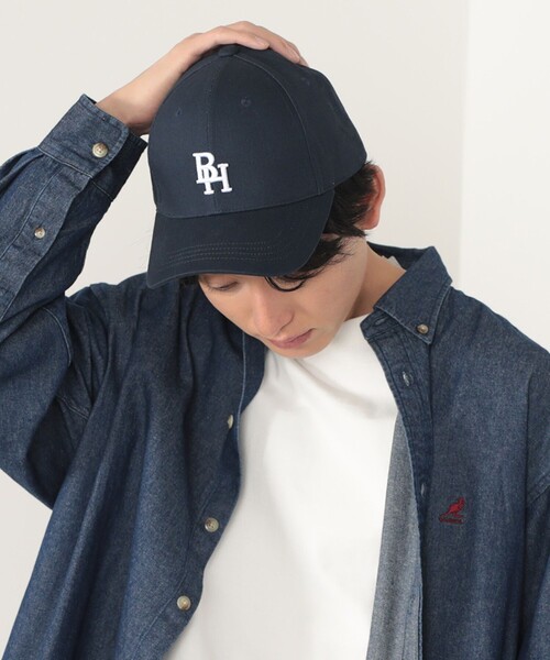 BEAMS HEART（ビームスハート）の「BEAMS HEART / ベースボール ローキャップ（キャップ・メンズ・ネイビー/グリーン/ブルー/ブラック・ONE SIZE）」の13枚目の写真