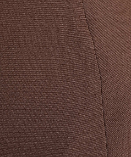 Andemiu（アンデミュウ）の「スリットＩラインスカート296425（スカート・レディース・ブラック/ベージュ/ブラウン/カーキ・S/M/ONE SIZE）」の6枚目の写真