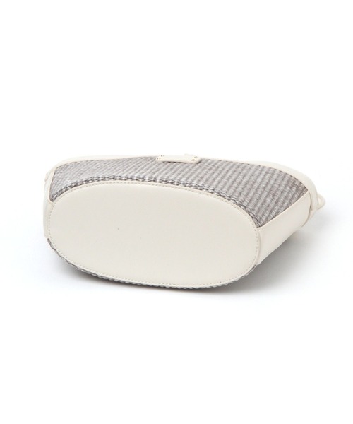 BARNYARDSTORM(バンヤードストーム)の「BARNYARDSTORM / サマーコンビ2WAYバッグ(ショルダーバッグ・レディース・グレー/ナチュラル・FREE)」の11枚目の写真