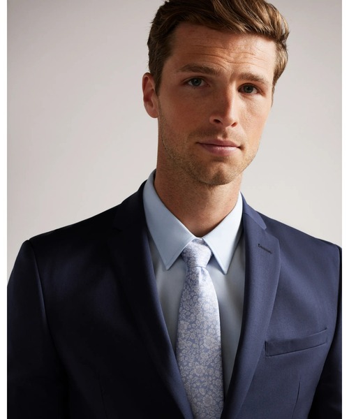 テッドベーカー (Ted Baker) メンズ スーツ・ジャケット アウター Ariste Slim Fit Sterling Check Suit Jacket (Grey)