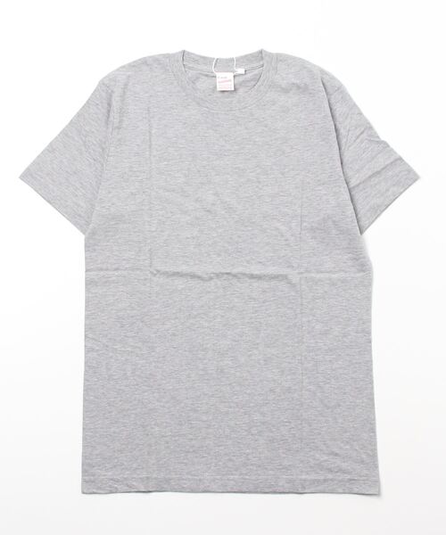 Healthknit（ヘルスニット）の「【 Healthknit / ヘルスニット 】 BASIC CREW ベーシッククルーネック　半袖Tシャツ SIP 2201（Tシャツ/カットソー・メンズ・ネイビー/オフホワイト/グレー/ブラック・L/M/S）」の3枚目の写真