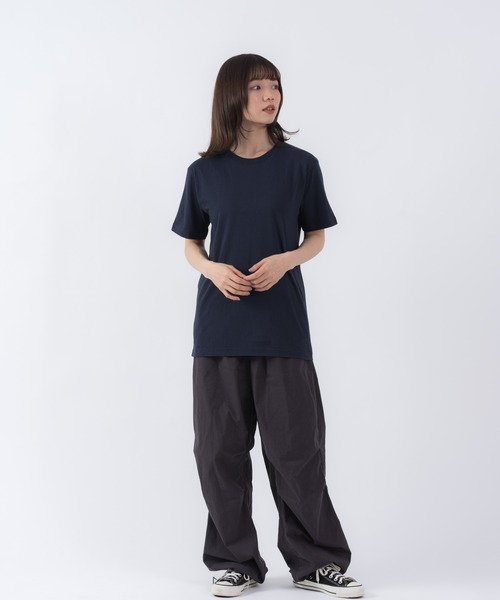 Healthknit（ヘルスニット）の「【 Healthknit / ヘルスニット 】 BASIC CREW ベーシッククルーネック　半袖Tシャツ SIP 2201（Tシャツ/カットソー・メンズ・ネイビー/オフホワイト/グレー/ブラック・L/M/S）」の6枚目の写真