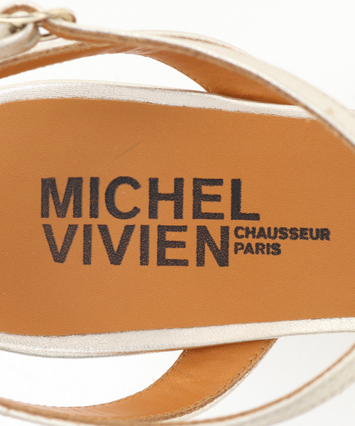 plage(プラージュ)の「【MICHEL VIVIEN/ミッシェルヴィヴィアン】 LEI サンダル(サンダル・レディース・ガンメタ・38/35/36/37)」の12枚目の写真