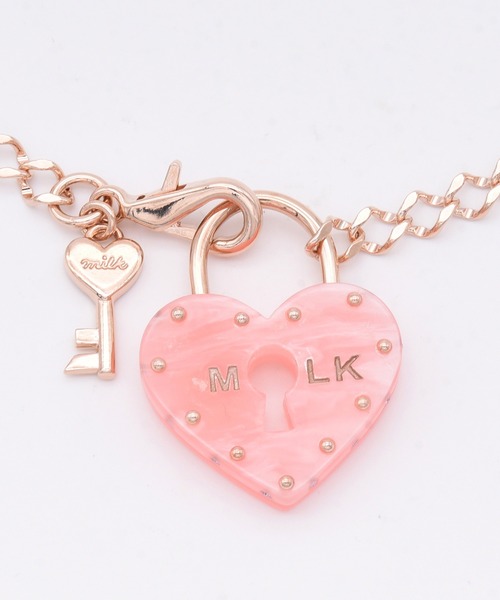 MILK（ミルク）の「Love Lock ネックレス（ネックレス・レディース・A/B/C・FREE）」の6枚目の写真