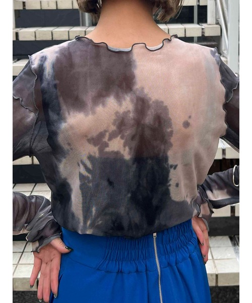 byYOUANCE（バイユアンス）の「ｼｱｰﾒﾛｳﾛﾝT（Tシャツ/カットソー・レディース・その他1/その他2/その他3/その他4/その他5・FREE）」の12枚目の写真