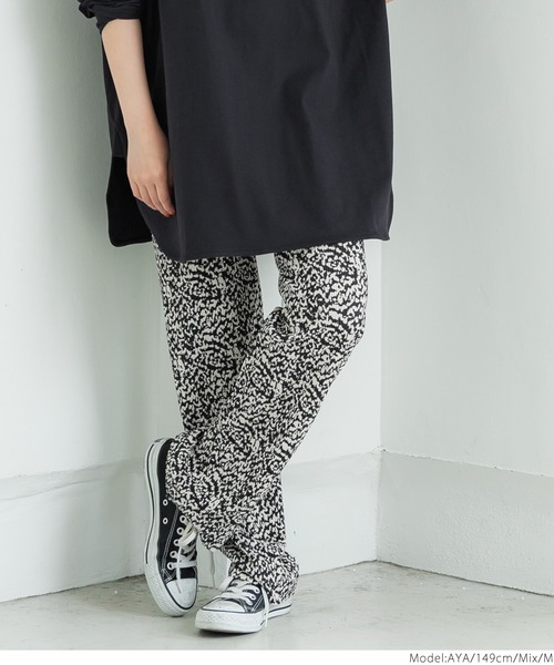 coca(coca)(コカ)の「モザイク柄プリーツパンツ(その他パンツ・レディース・その他・M/L)」の4枚目の写真