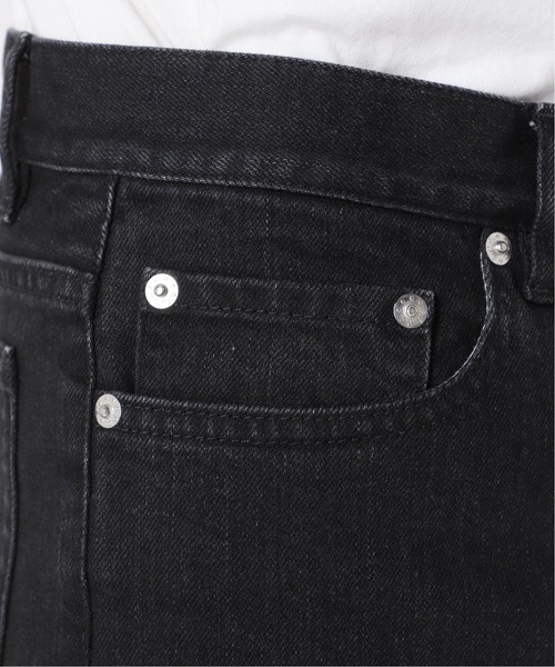 A.P.C. JEAN MARTIN ブラックデニム ワイドフィット 31 A.P.C.（アーペーセー）の「【A.P.C. / アーペーセー】別注