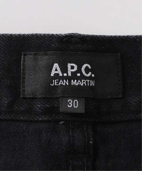 A.P.C.（アーペーセー）の「【A.P.C. / アーペーセー】別注 MARTIN ブラックデニム（デニムパンツ・メンズ・ブラック・32/30/31/28/29）」の19枚目の写真