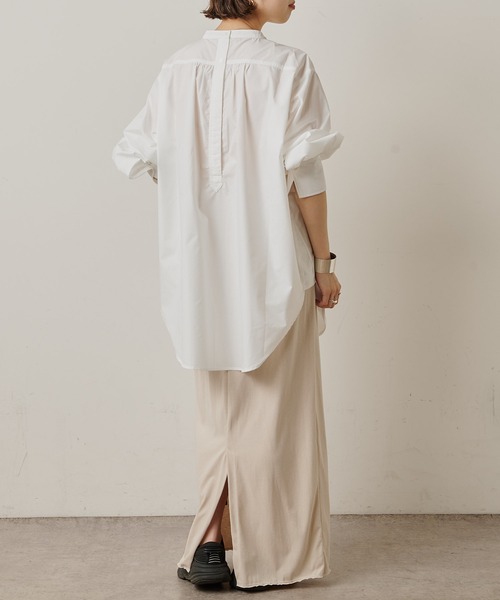 Omekashi（オメカシ）の「ドレスシャツ（シャツ/ブラウス・レディース・パープル/ブラウン/オフホワイト・FREE）」の21枚目の写真