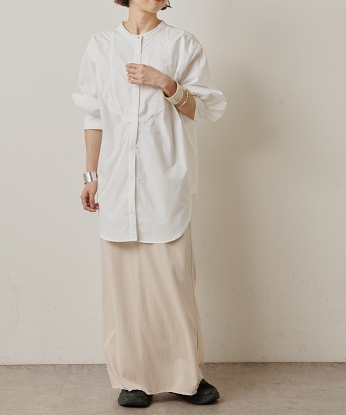 Omekashi（オメカシ）の「ドレスシャツ（シャツ/ブラウス・レディース・パープル/ブラウン/オフホワイト・FREE）」の18枚目の写真