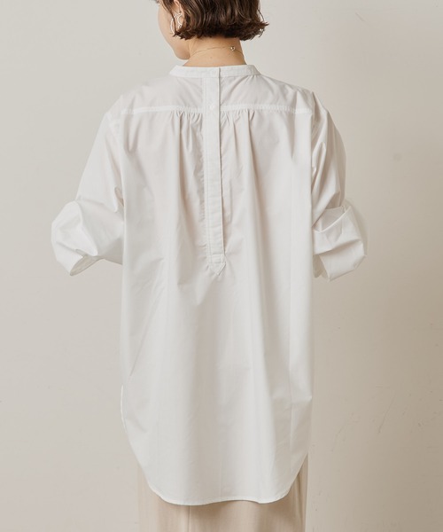 Omekashi（オメカシ）の「ドレスシャツ（シャツ/ブラウス・レディース・パープル/ブラウン/オフホワイト・FREE）」の15枚目の写真