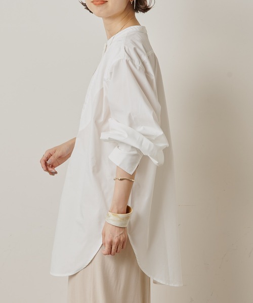 Omekashi（オメカシ）の「ドレスシャツ（シャツ/ブラウス・レディース・パープル/ブラウン/オフホワイト・FREE）」の16枚目の写真