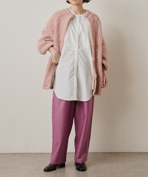 Omekashi（オメカシ）の「ドレスシャツ（シャツ/ブラウス・レディース・パープル/ブラウン/オフホワイト・FREE）」の22枚目の写真