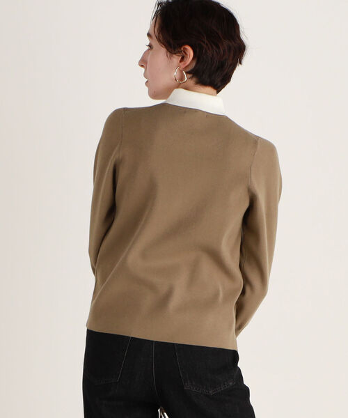 NOLLEY’S(ノーリーズ)の「◇【WEB限定】白衿プルオーバーニット(ニット/セーター・レディース・ブラック/ブラウン・38)」の17枚目の写真