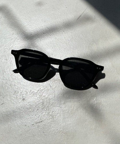 SHAGGIE（シャギー）の「太ラウンドカラーサングラス（サングラス・レディース・ブラック/レッド/オレンジ・FREE）」の8枚目の写真