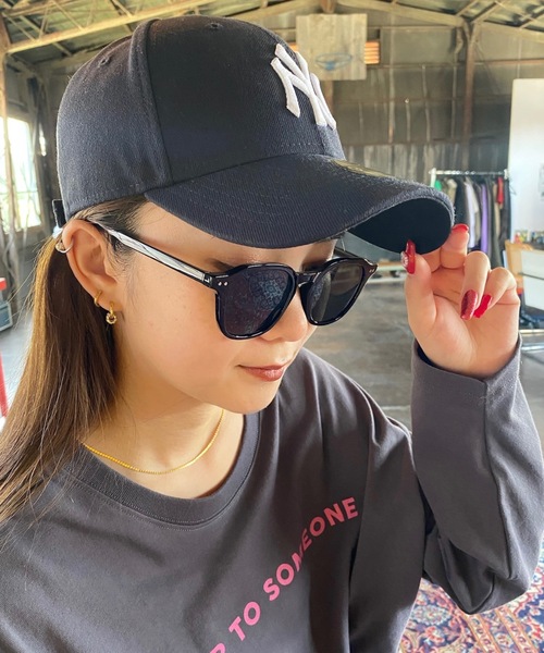 SHAGGIE（シャギー）の「太ラウンドカラーサングラス（サングラス・レディース・ブラック/レッド/オレンジ・FREE）」の10枚目の写真