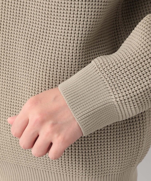 GLOBAL WORK(グローバルワーク)の「軽やかワッフルカーデ/297649(カーディガン/ボレロ・メンズ・グリーン/チャコールグレー/ベージュ・SMALL/MEDIUM/LARGE)」の13枚目の写真